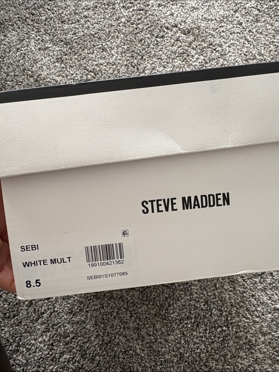 Steve Madden Shoes - Steve Madden White Multi Women's SEBI Low-Top Sneakers